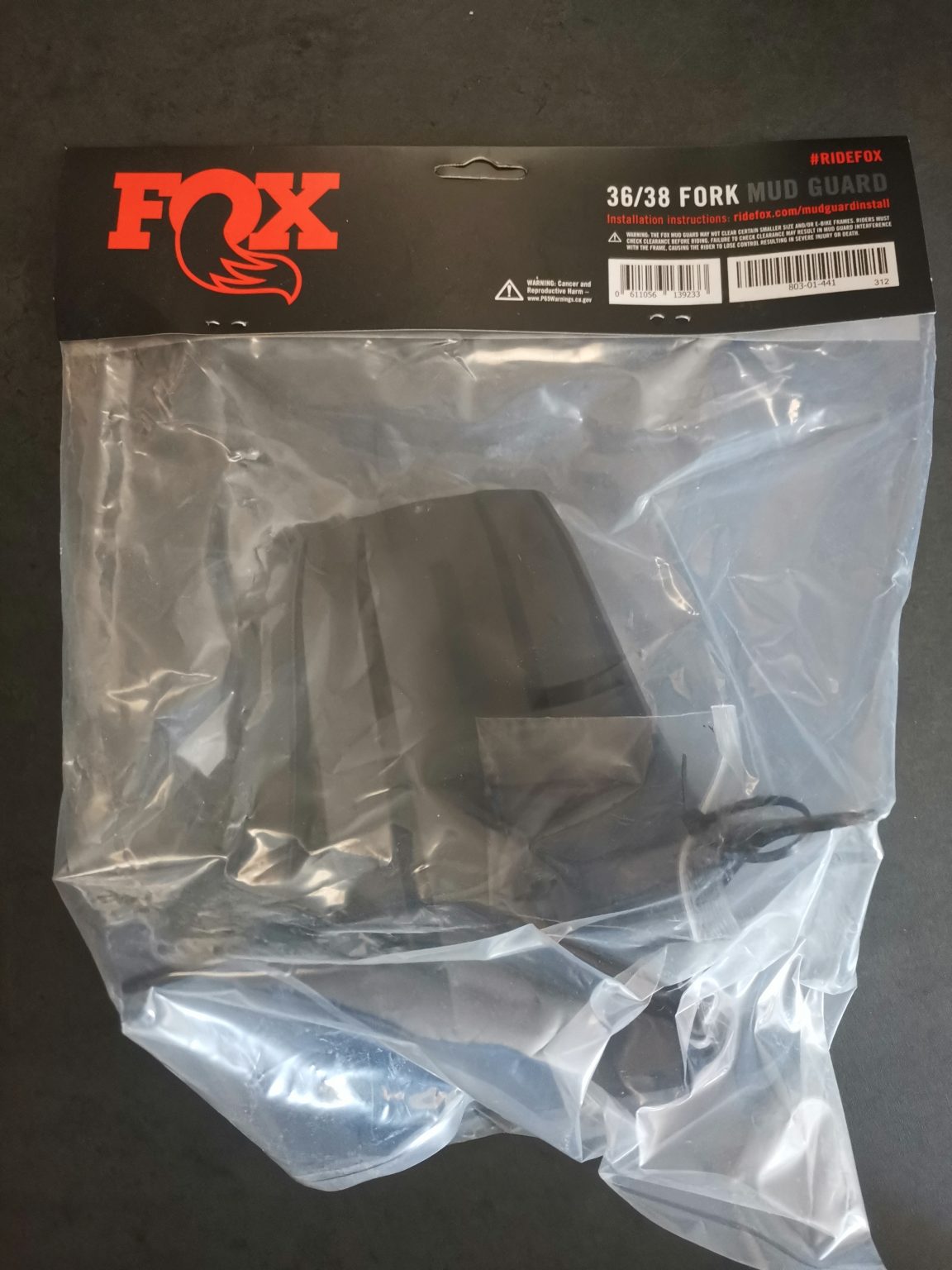 Garde Boue FOX 38/36 2021 officiel RunbikeImport